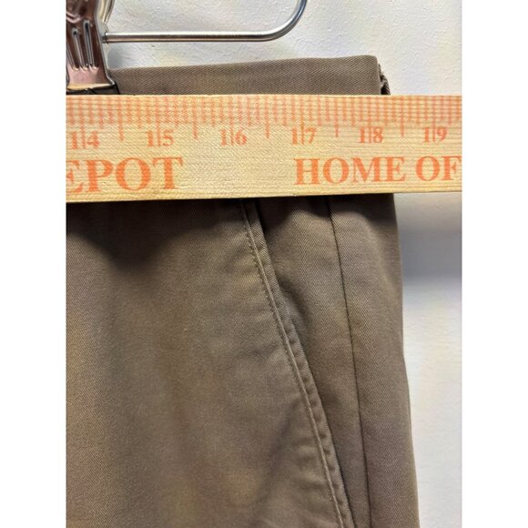 Dockers Mens Khaki Flat-Front Dress Pants Size 38W X 30L Cotton Blend - Picture 3 of 10